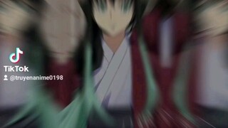 khi muichiro vừa  cười vừa nói