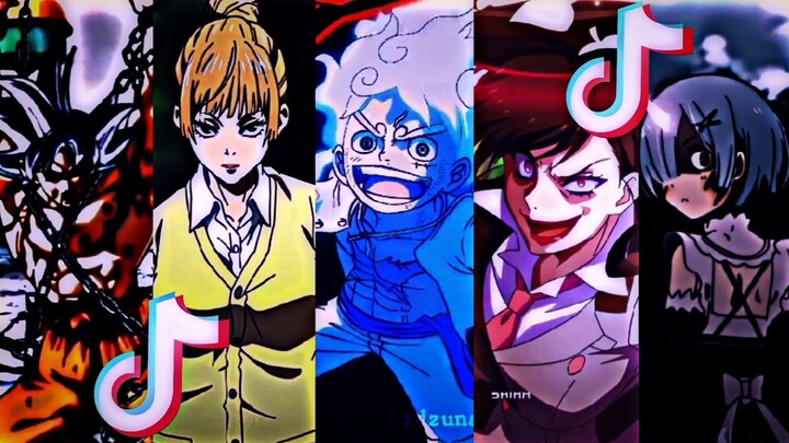 Anime badass moment🥶 tiktok compilation part 25