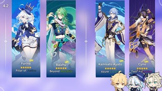 NEW UPDATE!! Version 4.2 BANNER CHANGED  - Genshin Impact