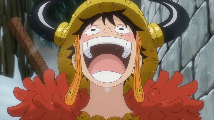 Tertawa lepas lUffy