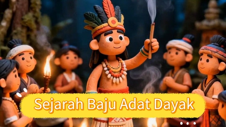 Baju adat Dayak bukan sekadar pakaian.Ia adalah simbol kehormatan, keberanian, dan hubungan manusia