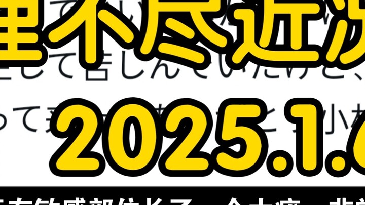 The current situation 2025.1.6