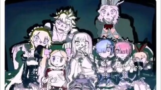 People appreciating RE0 animation