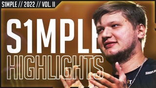 SO FLASHY! BEST OF s1mple #2! (2022 Highlights)