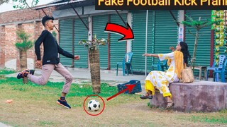 แกล้งเตะบอลปลอม !! Football Scary Prank - ปฏิกิริยาที่ผิดพลาด (ตอนที่ 5) ความสนุก 4 นาที