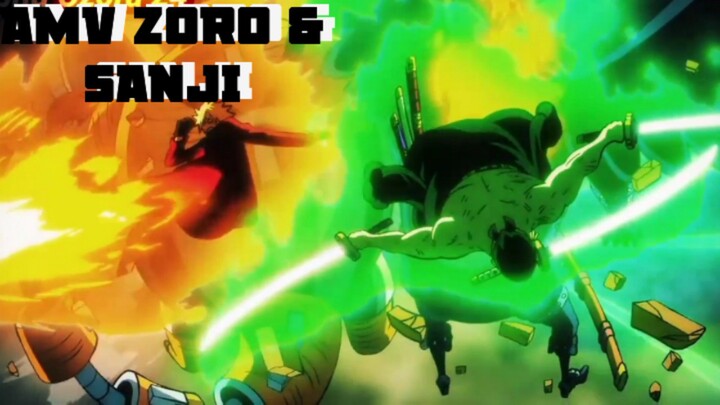 Zoro & Sanji VS King And Queen[AMV]Pump It