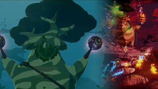 Hestu VS Terrako (Musician VS Egg) - Hyrule Warriors: Age of Calamity