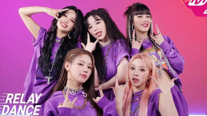 [(G)I-DLE] "TOMBOY" Relay Dance Version