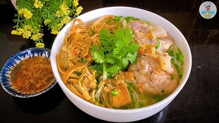 Cách nấu BÚN MĂNG GIÒ HEO vừa ngon vừa lạ miệng | Bếp Của Vợ