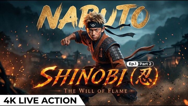 Naruto Live Action. Episode 1 - Part 2