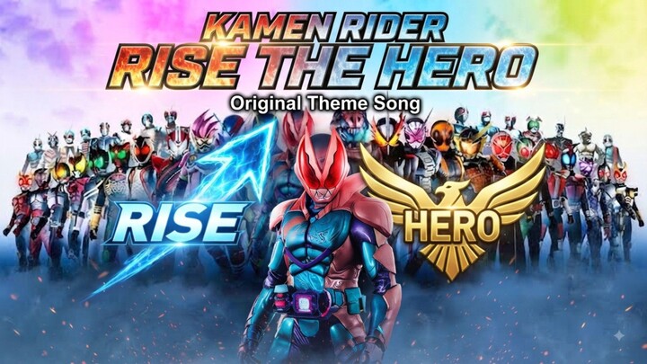 KAMEN RIDER ZEZTZ  – RISE THE HERO | Original Theme Song ⚡🔥 | Futuristic Superhero Anthem