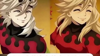 鬼灭的角色性转之后