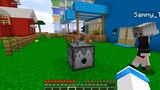 Mèo Simmy 24H Bị Chị Gái Sammy Điều Khiển Trong Minecraft