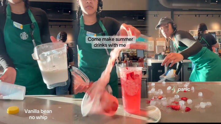 สตาร์บัคส์ช่วงชั่วโมงเร่งด่วน | นี่แหละเหรอสาเหตุที่แก้วเครื่องดื่มของฉันเหนียวหนึบทุกครั้ง?