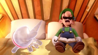 Diễn xuất hoạt hình của Luigi thực sự không hề căng thẳng.