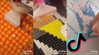 Oddly Satisfying | Diamond Painting ASMR Tiktok Compilation