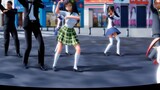 [MMD]Animated Hyun A and Psy's dance of <Gangnam Style>