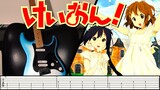 [TABS] K-ON!【Happy! Sorry!!】Guitar Cover