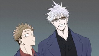 versi Gojo dan Itadori