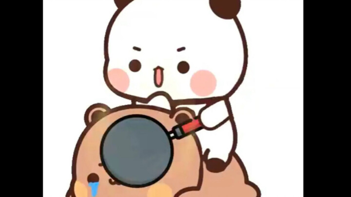 终于找到布布掉色的证据了，该打～
