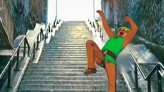 究竟是单排连跪了多少局，才能跳出这样的舞步