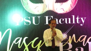 Performed by Sir/Prof. David Galvero of Palawan State University,  Faculty Masquerade Ball 2018