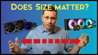 What Size AIO Cooler Should You Buy? I tested 3 sizes from Corsair & NZXT