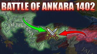 IF Ottomans won against Timurid Empire? Battle of Ankara 1402 - Eu4 Timelapse