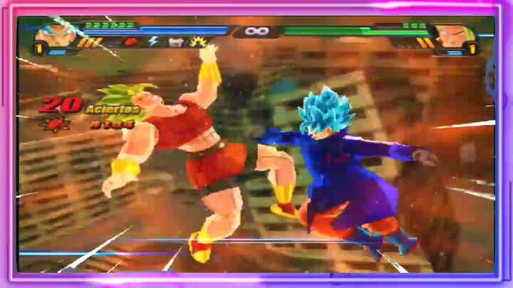 GOKU SSJ BLUE VS KALE - DB SUPER ANDROID GAMEPLAY