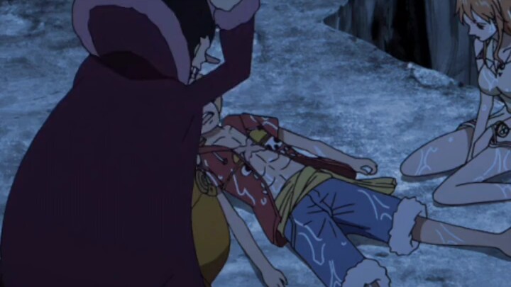 Luffy is not afraid of death but is afraid of losing his friends