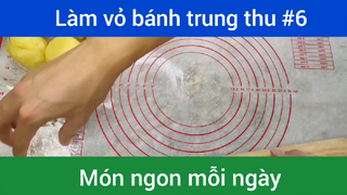 Làm bánh trung thu đậu xanh tại nhà