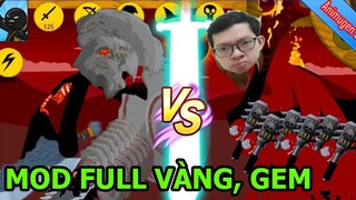Stick War Legacy Mod Triệu hồi đồi quân người que giáp vàng bất bại - Top game - Thành EJ