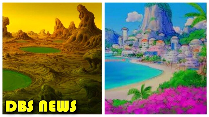 NEW Planets and Bulma's Vacation Place In Dragon Ball Super Broly Movie