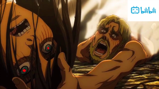 Trận chiến của EREN ZEKE vs PORCO PIECK REINER  |  #AoT