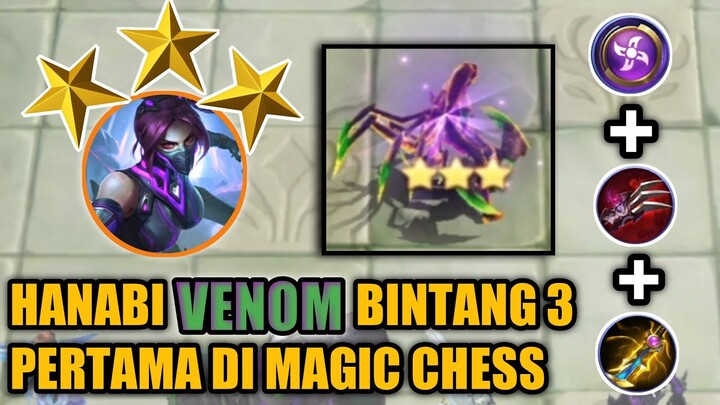 SADIS, ARGUS MUSUH GAK SEMPAT BERUBAH !! HANABI BINTANG 3 VENOM. COMBO TERBAIK MAGIC CHESS