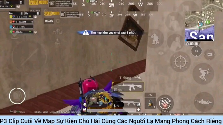 Clip cuối về map sự kiện siêu chất game pubg