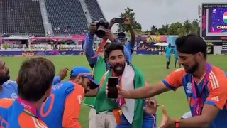T20 final winning celebration 🎉🎉🎉