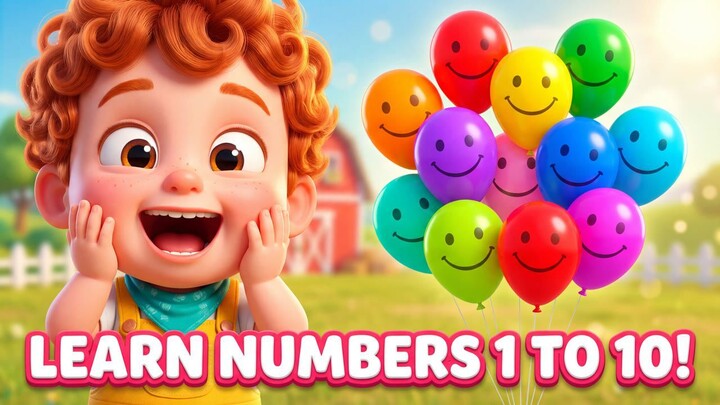 Baby Learning Numbers 1 to 10