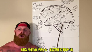 国外老哥疯狂自黑，吐槽男人的大脑构造