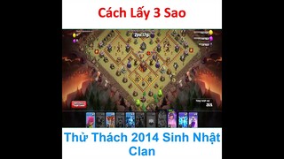 Chinh phục 3 sao maps 2014 kỷ niệm sinh nhật thứ 10 | NMT Gaming