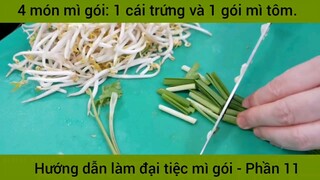 Hướng dẫn làm đại tiệc mì gói #11