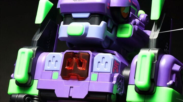 It's ok that Unit-01 turns into a train, but how can it also combine! EVA × WASA EVA206 Super Train 