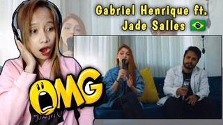Gabriel Henrique ft Jade Salles - Endless Love ( Mariah Carey & Luther Vandross Cover ) || Reaction