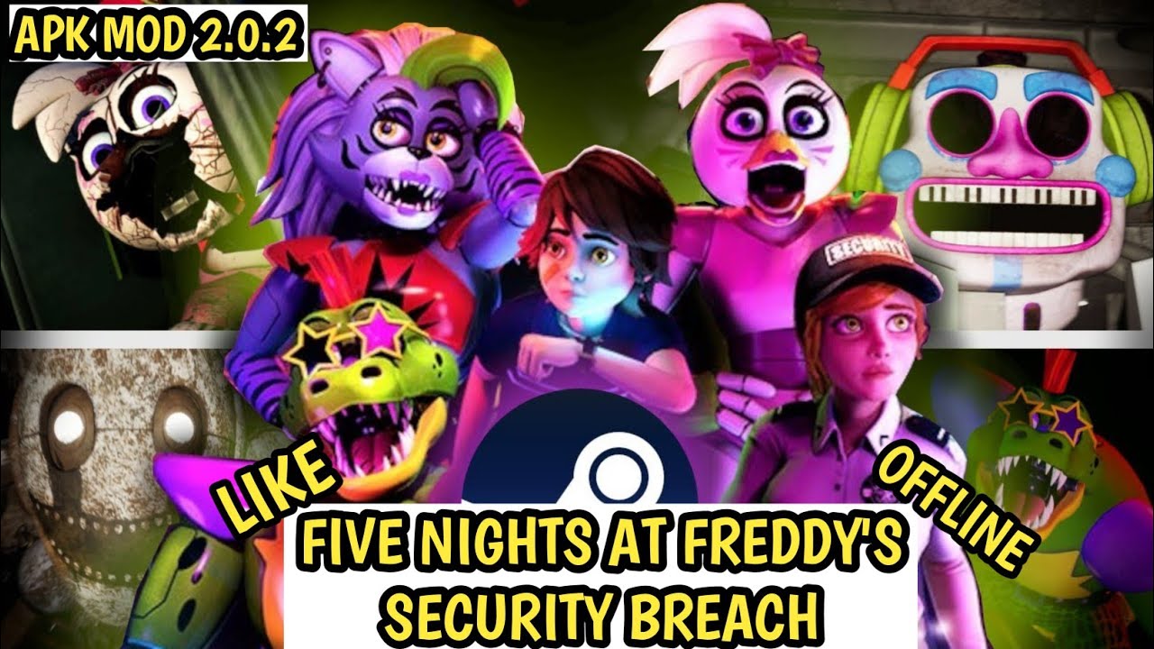 FIVE NIGHTS AT FREDDY'S - SECURITY BREACH  O Início de Gameplay -  Legendado em Português PT-BR 