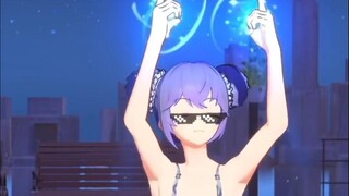 Orang Yunnan menari tarian Yunnan