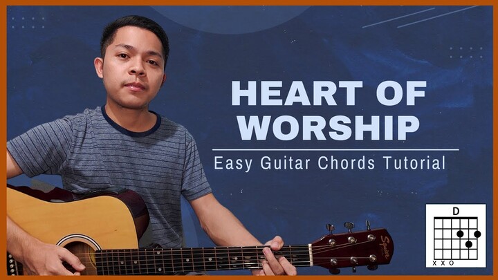 Heart Of Worship(Guitar Tutorial)by Matt Redman | EASY CHORDS ONLY!