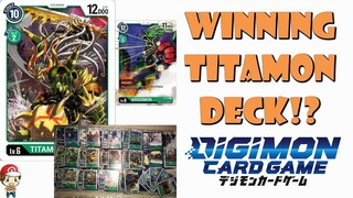 Titamon Is Winning Now (!?) in the Digimon TCG!)