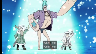 one piece Franky sUPERRRR dance