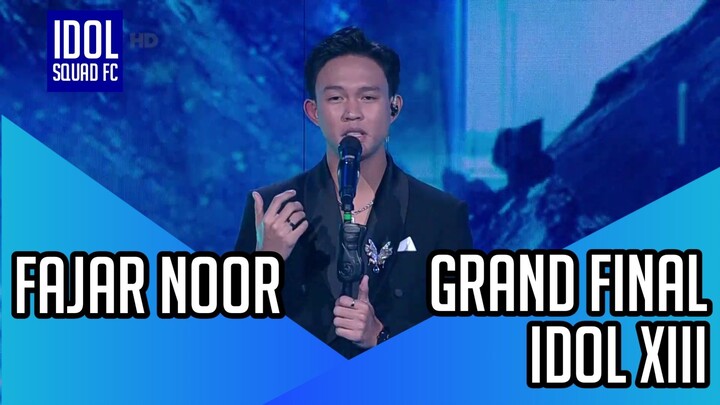 FAJAR NOOR - MATI SATU TAK TUMBUH LAGI | GRAND FINAL INDONESIAN IDOL XIII
