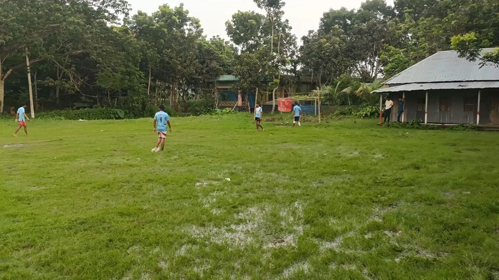Bathundiya vs Dewoyali Football, D.B.P Highschool Mrigi Khalukhali Rajbari Bangladesh,